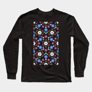 Holiday Floral Long Sleeve T-Shirt